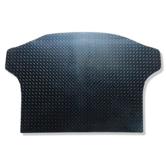 Kia Sportage 2016 onwards boot liner shown in black rubber with tread plate pattern