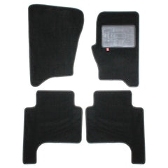Range Rover Sport 2005-13 over mat set with fixings shown in standard black automotive carpet